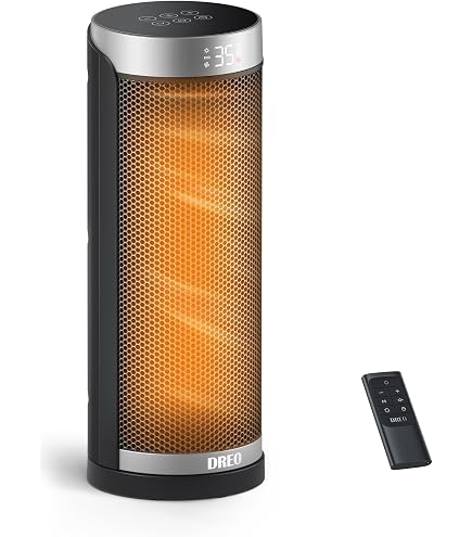 COOCHEER Termoventilatore ceramico 2000W 3 modalità