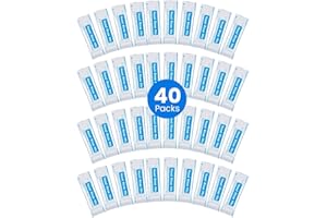 Pitasha Recambio de Enjuague Nasal , 40 Paquetes de Sal para Enjuague Nasal, Envueltos Individualmente