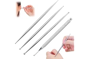 PLUVYZE 4 lápices de acupuntura acupresión acupuntura acupuntura acupuntura meridiano acupuntura masaje acupresión lápices para masaje, presión de dedos y acupuntura y moxibustión