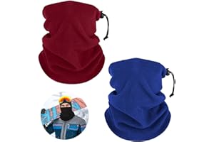 TaimeiMao 2Pcs Scaldacollo Pile Moto,Scaldacollo Pile Antivento Moto,Scaldacollo Antivento Moto,Beanie Mask Moto,Collo Snood Sciarpa