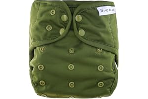 ‎AVO + CADO avo+cado Explorer One Size Stoffwindel-Überhose (Moss)