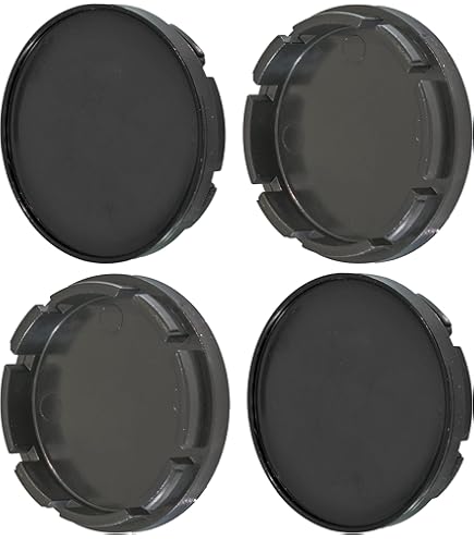 Set 4 Coprimozzo Borchia Per Cerchi In Lega – Diametro 135 Mm – Colore Nero Con Bordo Rosso E Logo Cromato – Compatibile Con Fiat 500 (dal 2007) - 4