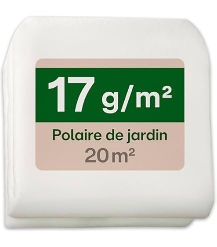 Toison Non-tissée D'hiver GARDENIX - 50 G/m² - 1,6x5 M (8 M²) - Protection Contre Le Gel Pour Plantes, Balcons Et Jardins