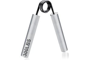 EUG-PRODUCTS Hand Grip, Metal Ejercitador de Dedos, Fortalecedores de Mano para Entrenar el Agarre, la Fuerza de Los Dedos, la Muñeca, el Antebrazos Fortalecer 100lbs-350lbs(45-1158 KG)