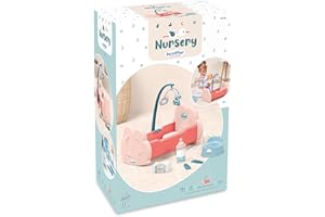 ECOIFFIER - 1835 - Lit pour Enfants - avec Ses Accessoires - Dès 18 Mois - Jouet d'imitation - pour Faire Dodo ou Border bébé comme Les Parents - comme Un Grand - en Plastique résistant