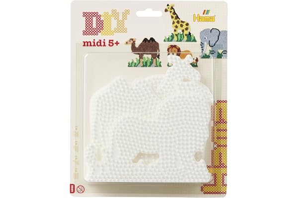 Hama- Animal Perles à Repasser, 4582, Blanc