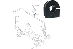 Tpuk O.E Front Anti Roll Bar Bush For Transit Mk6 / Mk7 23Mm 2.0 2.2 2.4 Fwd Rwd 4041489 4041489