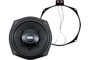 EARTHQUAKE Sound SWS-8X Caisson de Basses Peu Profond 20,3 cm sous Le siège, 4 ohms (Simple)