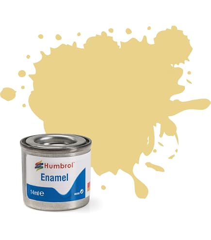 HUMBROL ENAMEL N°84 MID STONE MATT - 14ml - Nuovo - Foto 5