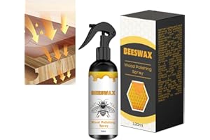 KOAHDE Beeswax Spray Furniture Polish And Cleaner,Beeswax Furniture Polish Spray,Beeswax Spray Polish For Wood & Furniture,Natural Micro-Molecularized Beeswax Spray,Beeswax Furniture Polish Wood Wax Spray
