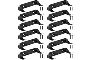NQEUEPN 12pcs Car Display Holder Wall Mount Bracket, Toy Car Display Shelves Case Stand Sturdy Vertical Wall Mount with Screws for Car Enthusiasts Compatible with Speed Champion Series