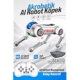 Blic Brb1 Ai Akıllı Robot K&ouml;pek 2.4Ghz Uzaktan Kumandalı Sesli Komutlu Rgb Işıklı Akrobatik Programl