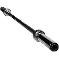 CAP Barbell 6-Foot Solid Olympic Bar, Black (2-Inch)
