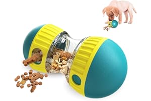 ANEWSERA Interactive Dog Toys for Boredom, Rolling Slow Feeding Treat Dispenser, Educational Puppy Toys, Dog Treat Dispenser for Relief, Mental Stimulation, Curiosity and Intelligence, Entertainment, Gift