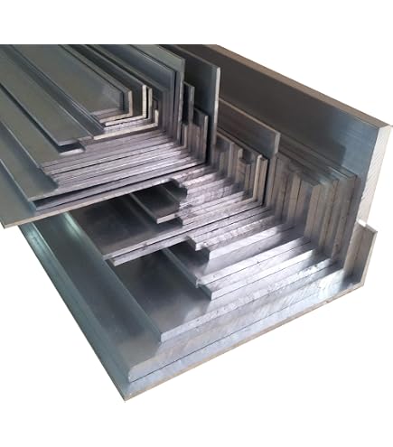 Produktbild von Aluwinkel 40x20x4 Mm – Ungleichschenkliges L-Profil Aus Aluminium, 100 Cm (2 Stück)