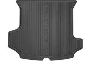 M MOTOS Tapis de coffre voiture pour Skoda Kodiaq depuis 2016 Améliorez Votre Confort de Voyage avec Le tapis noir antidérapant Auto DZ- tapis voiture Tous Temps pour Voiture, Protection Contre les sa