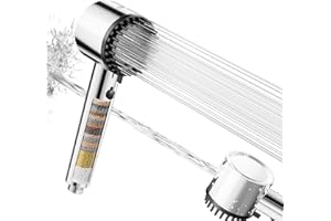 Cobbe Filter Shower Head, High Pressure Hard Water Shower Head with 20 Stage Filter, 5 Spray Mode Powerful Built-in Power Wash for Remove Chlorine-Reduces Dry Itchy Skin, Chrome