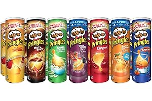 KELLOGG DEUTSCHLAND GMBH, BURCHARDSTRAßE 8, D-20095 HAMBURG Pringles Party Mix | 14 Dosen mit 7 verschiedenen Sorten (14 x 185g)