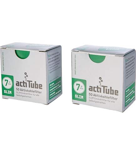 Filtres Cigarettes OCB Activ’Tips Slim – Charbon Actif, Non Blanchi, 7 Mm – Lot 3 Boîtes (30 Paquets) - 4