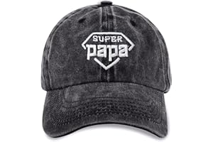 UEOTO Papa Opa Geschenk Geburtstag, Super Papa Opa Cap Geschenkideen für Bester Papa Opa Sohn Tochter Geschenke zum Weihnachten Geburtstag 40 50 60 70 80 Mann