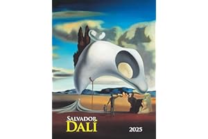 Salvador Dali 2025 - Bild-Kalender 42x56 cm - Kunst-Kalender - Wand-Kalender - Malerei - Alpha Edition
