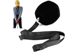 Lycasia Golf Training Aids, Golf Swing Training Aid Impact Ball, Smart Assist Practice Ball Teaching Posture Correction Training Alignment Sticks Adjustable Intelligent Arm Motion Guide, Golf Gifts