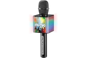 Mi-Mic Kids Karaoke Microphone with Phone Holder and Voice Changer