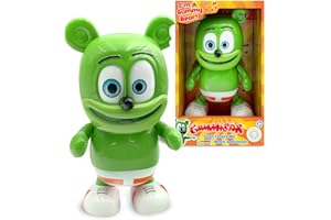 Famosa Gummy Bear - Dancing Robo Gummy Bear, Figura de Juguete Osito Gominola Bailarín, Oso de 22,5 cm, Movimiento al Ritmo de la Mítica Canción, Niños +5 Años, (GUY01000)