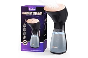Rolipo Clothes Steamer Handheld Garment Steamer Clothing for Efficient Wrinkle Removal, Compact and Portable for Home, Travel, Office Use