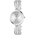Matrix Daisy Collection | Stone Studded Dial with Designer Stone Studded Bracelet Chain Analog Watch for Women & Girls