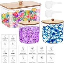 Tokokimo Waschmittel-Organizer 2er Set - Praktische Aufbewahrung Für Trocknerbälle & Waschpods