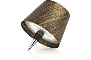 MU LIN Wiederaufladbare Touch-Flaschenlampe, kabellos, dimmbar, 3 LED-Farben, für Wohnzimmer und Restaurant, 4000 mAh
