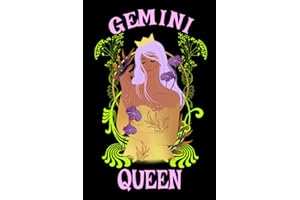 Gemini Queen Journal Notebook: Version 1: Gemini Journal For Girls, Gemini Journal For Women And A Great Gift For A Gemini .