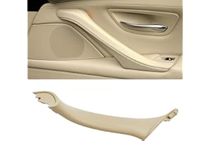 TTCR-II Tirador Puerta Compatible con Manijas Interiores Para Coche BMW Serie 5 F10 F11,Manijas Para Puertas,Tirador Puerta Derecha,Manijas Interiores F10 F11 520 523 525 528 530 535(2010-2016)-Beige