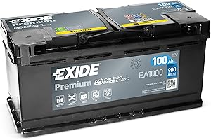 EXIDE Premium EA1000 Batterie de Voiture 100Ah 900A