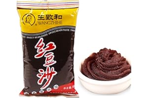 Wangzhihe Brand Sweet Bean Paste 500g, Brown