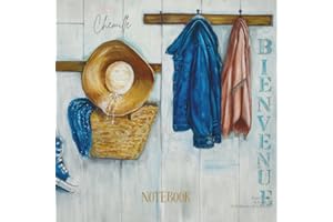 Lined Notebook 8.5” x 8.5” – Original Artwork by Chemille – Journal for Women and Girls: Stylish Composition Notebook | 100 Lined Pages | Perfect for ... | Unique Gift Idea for Women and Teen Girls