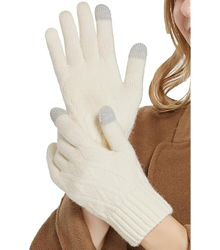 Guanti Da Uomo E Donna Con Touchscreen - Invernali In Maglia - Foto 5