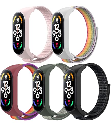 20 Ersatz-Armbänder Für Xiaomi Smart Band 7/6/5 & Amazfit Band 5 – Atmungsaktiv & Farbenfroh