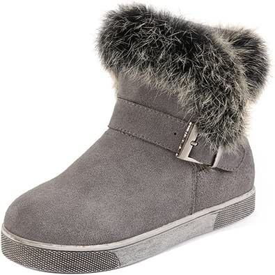 Gaorui Stivali Scamosciati Bambina Invernali Eleganti con Pelliccia Scarpe  Stivaletti Imbottiti da Nave by : Amazon.it: Scarpe e borse