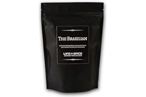 Life of Spice The Brazilian Spice Rub | All Purpose Seasoning for Meat, Fish and Veg | Large Pack (175g) with Recipe Card | Cumin, Parsley and White Pepper | Great BBQ Street Food Rub