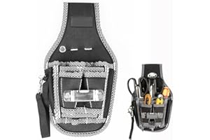 Itian 9 in 1 Supporto per Elettricista Kit Cintura Strumenti Tascabili Cacciavite Utility