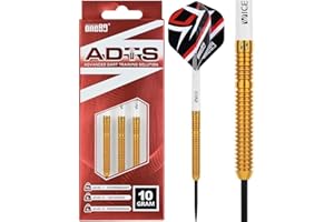 ONE80 Freccette da allenamento ADTS con punta in acciaio ottonato 8 g