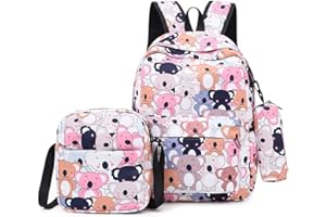 XMYNB Mochila Adolescentes Chicas Ligeras Impermeables Bolsas A Prueba De Agua Impresión Estrella Niños Escuela Mochilas Escolares Infantil