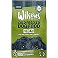 Wilsons - Vegan Cold Pressed Dry Dog Food, Wheat Free, High Protein, Delicious Meal with Essential Nutrients, Hypoallergenic, Suitable for Adult Dogs and Puppies 2 Months and Up (2kg)