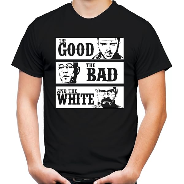 Breaking Bad Logo Brom & Barium T-Shirt Herren – Regular Fit, 100% Baumwolle, XL Schwarz