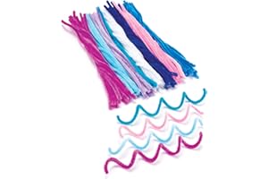 Baker Ross Scovolini Invernali - Confezione Risparmio, Articoli Artistici Natalizi per Realizzare Decorazioni e Creazioni Fai da Te (Confezione da 120), Colori assortiti