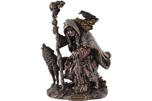 VOGLER JOH. VOGLER GMBH Cailleach Nan Cruachan Celtycka czarownica pogodowa i sztormowa – brązowana/kolorowana przez Veronese