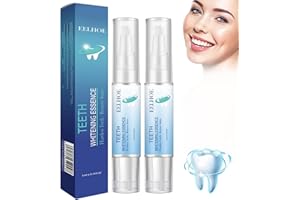Neyeau Teeth Whitening Gel, Gum Whitening Gel, Teeth Polish Teeth Whitening Agent, Teeth Whitening Gel Essence Teeth Cleaning Essence for Teeth Whitening and Stain Removal (2 pcs)