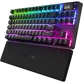 SteelSeries Apex Pro TKL Wireless Mechanical Gaming Keyboard The Worlds Fastest Keyboard Customisable Response Bluetooth 5.0 2.4 GHz American QWERTY Layout